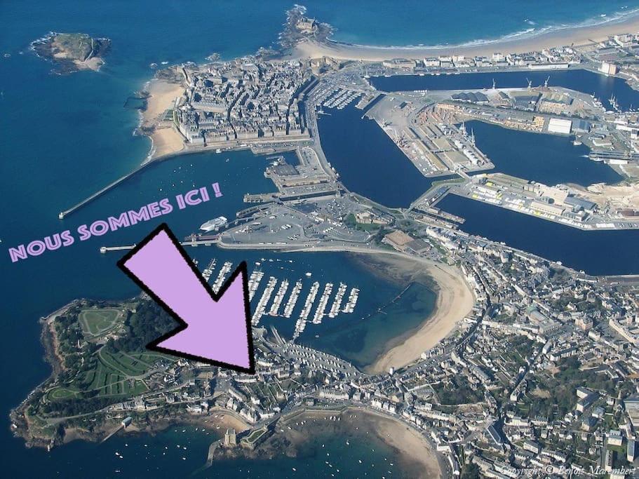 Appartement Aquaroom Rdc - Plage 50M - Rue Gratuite Saint-Malo Eksteriør billede